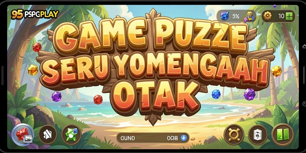 Tampilan gameplay 95PGPLAY dengan berbagai puzzle yang menantang.