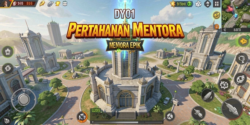 Tangkapan layar ini menampilkan aksi mendebarkan di DY01.