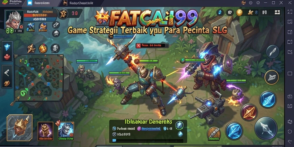 Gameplay menegangkan di <strong>FATCAI99</strong> saat merancang strategi pertempuran.