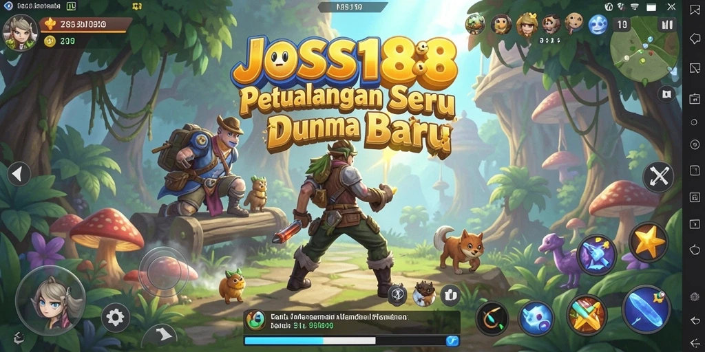 Tampilan screenshot JOSS188 yang menunjukkan aksi petualangan seru.
