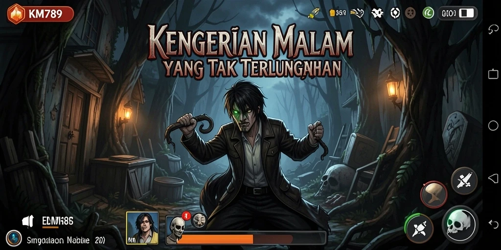 Gameplay mencekam dengan suasana Horror yang menyeluruh.