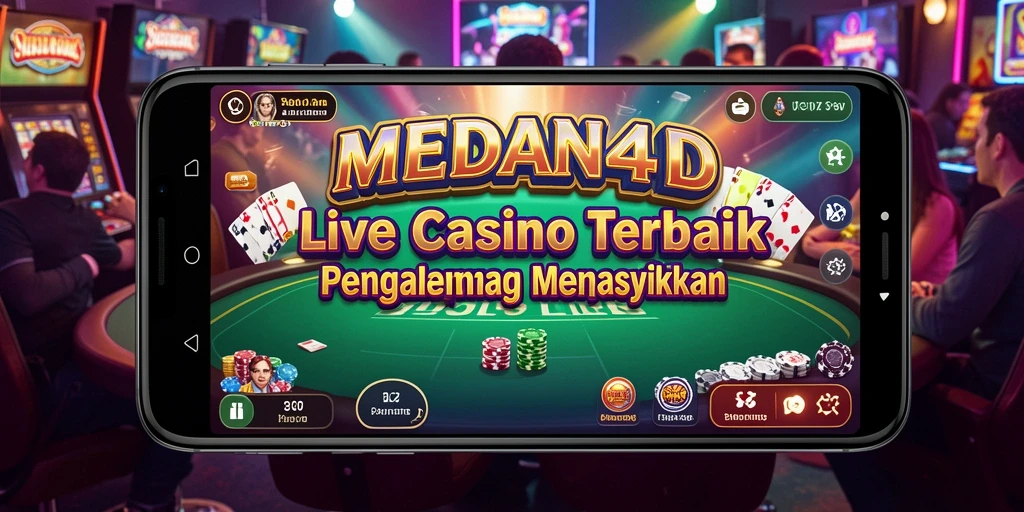 Tampilan gameplay MEDAN4D yang menarik dan interaktif di Live Casino.