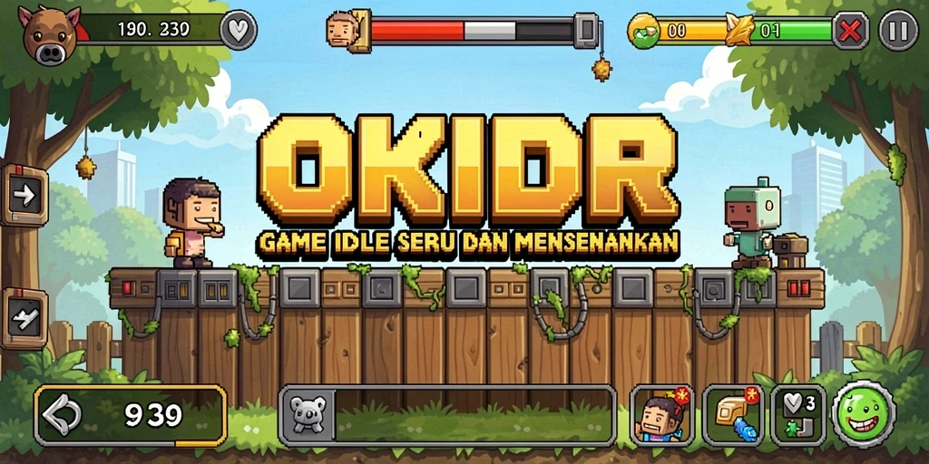 Tampilan gameplay OKIDR yang menarik dan interaktif.