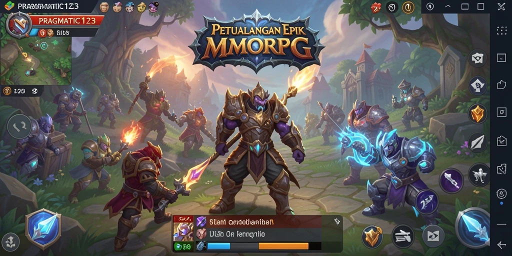 Tangkapan layar menampilkan aksi epic gameplay dalam <strong>PRAGMATIC123</strong>.