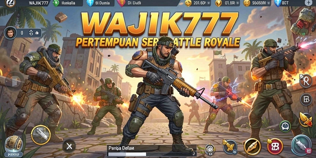 Gameplay mendebarkan dengan pertempuran intens di WAJIK777.